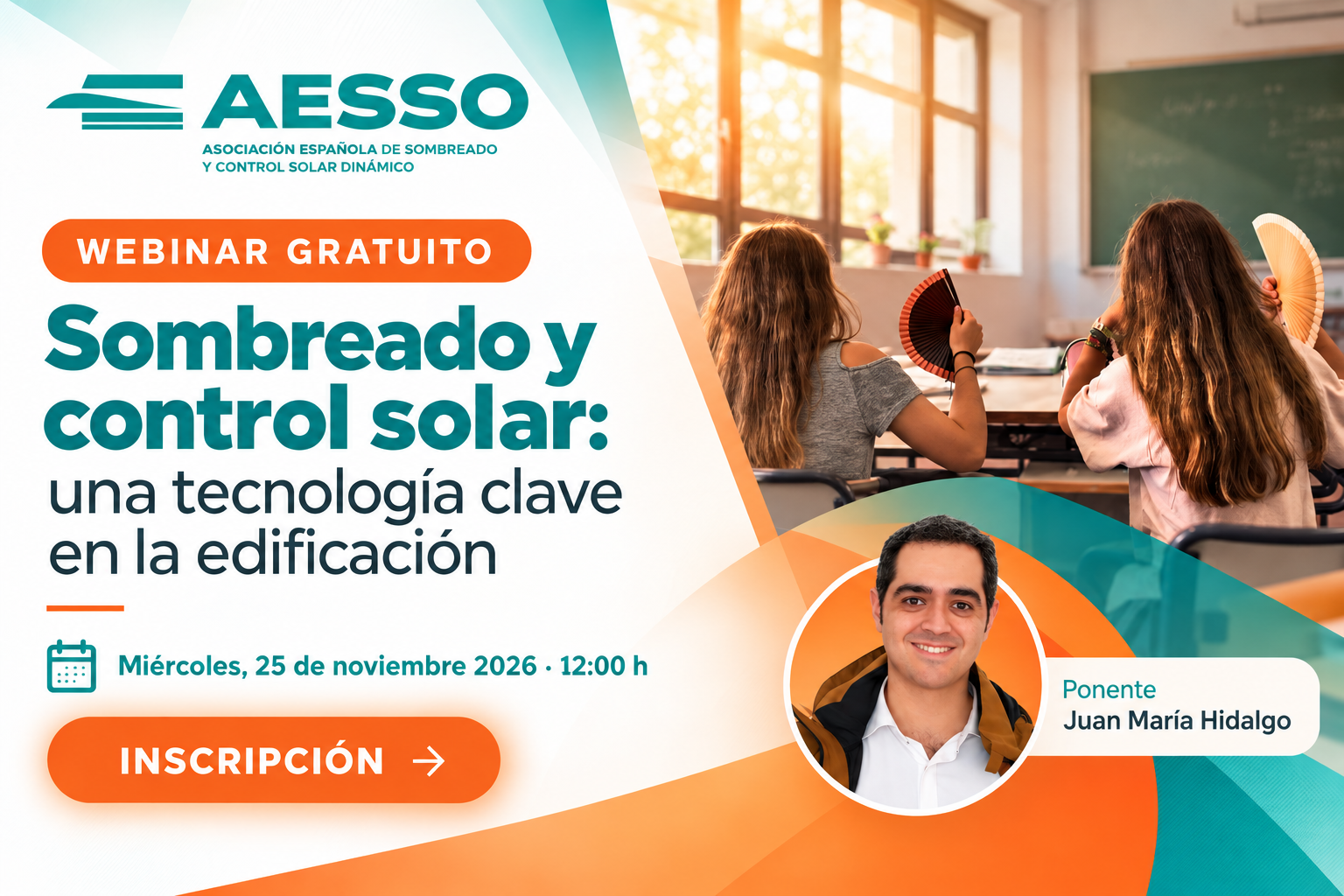 WEBINAR ONLINE: Sombreado y control solar: Una tecnolog&iacute;a clave en la edificaci&oacute;n