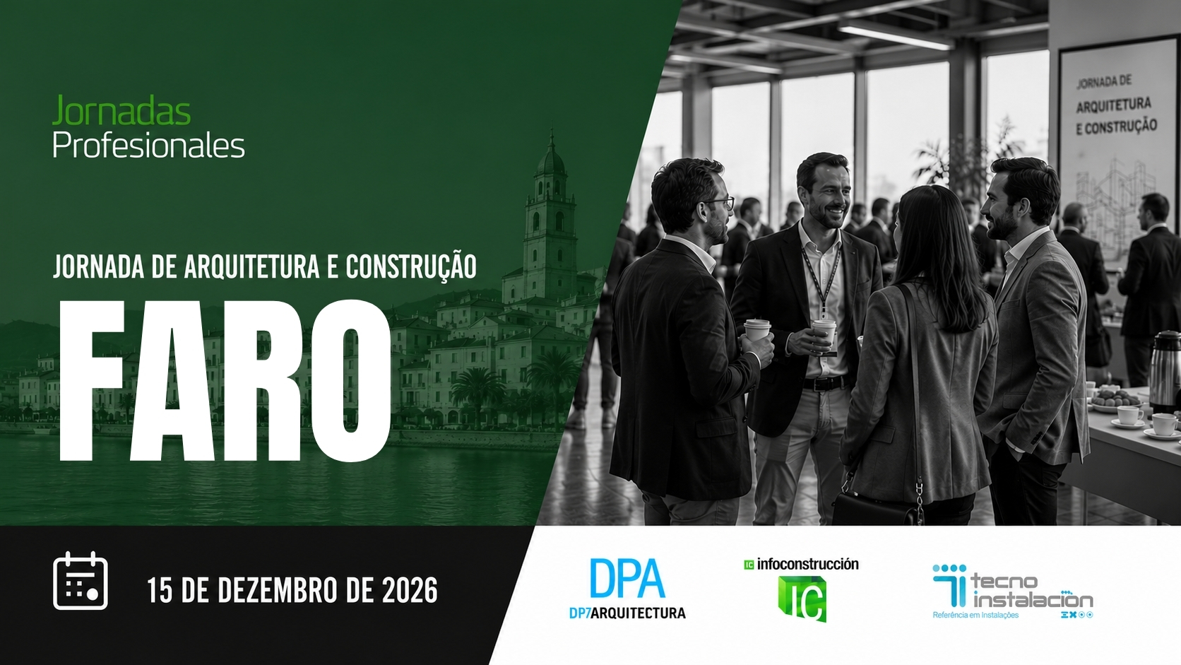 Faro, 2026. Jornada Arquitectura y Construcci&oacute;n