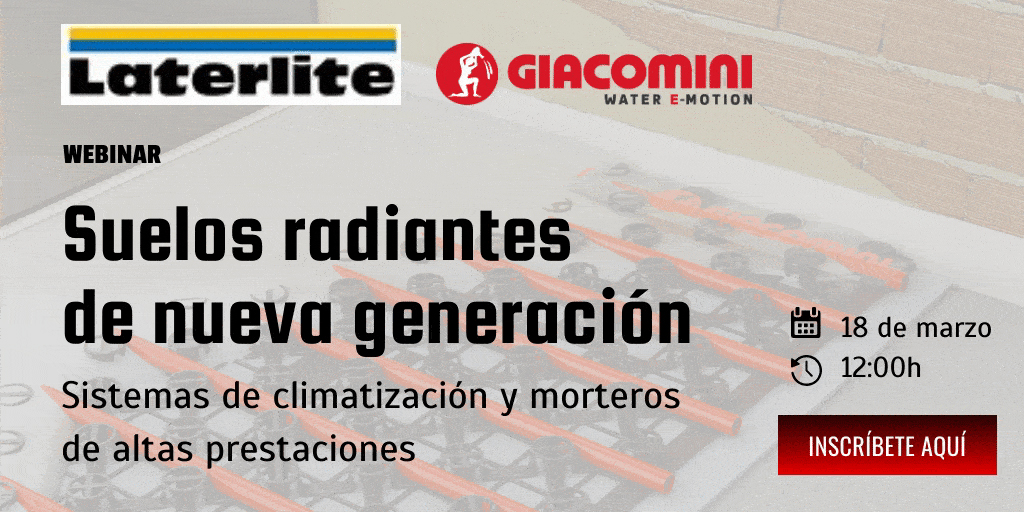 SUELOS RADIANTES DE NUEVA GENERACIÓN. Sistemas de climatización y morteros de altas prestaciones