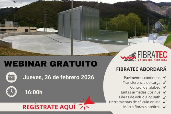 WEBINAR GRATUITO: Soleras sin mallazo: la fibra que est&aacute; cambiando la construcci&oacute;n de pavimentos industriales