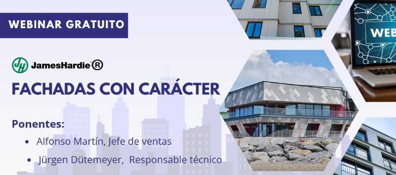 - 2025 WEBINARS: James Hardie: fachadas con carácter