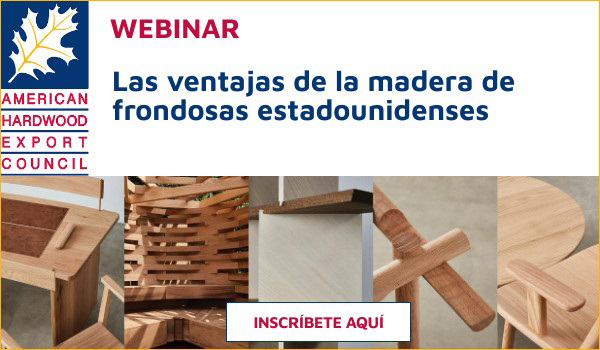 Webinar. Madera de frondosas estadounidenses: ventajas, aplicaciones y casos prácticos