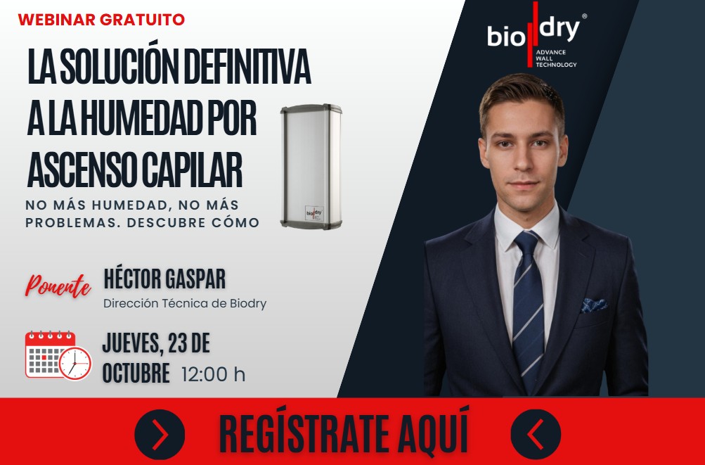 - 2025 WEBINARS: Descubre la solución definitiva para la humedad por ascenso capilar