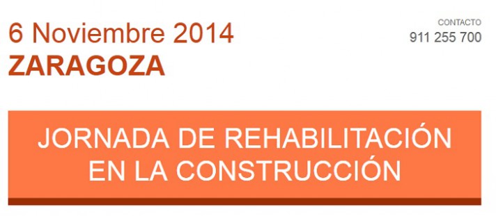 Jornada de Rehabilitación en la construcción en Zaragoza
