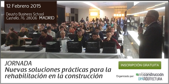 MADRID: Nuevas soluciones prácticas para la rehabilitación en la Construcción