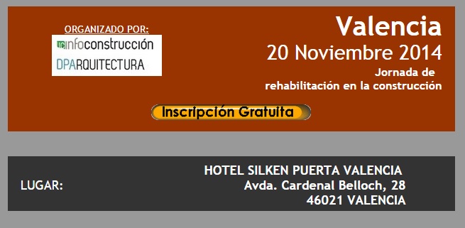 Jornada de rehabilitación en la Construcción en Valencia