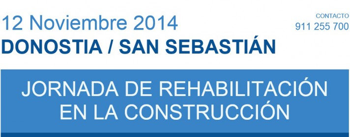 Donostia/San Sebastián acoge la Jornada de Rehabilitación en la Construcción
