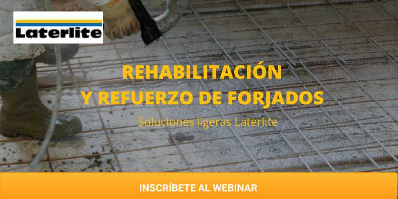 2022: Rehabilitación y refuerzo de forjados, webinar Leterlite