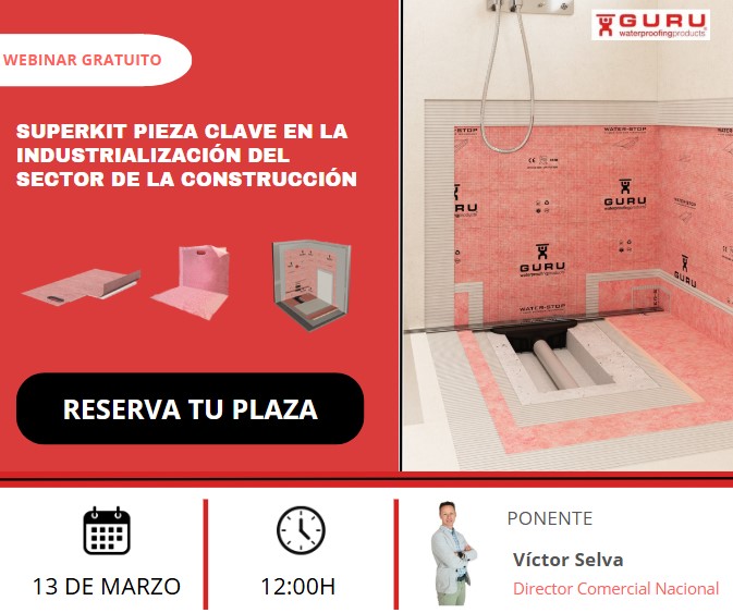 Webinar Guru: SuperKit pieza clave en la industrialización del sector de la construcción