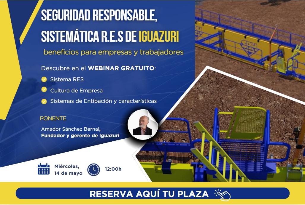- 2025 WEBINAR: Seguridad Responsable, sistemática R.E.S de Iguazuri: beneficios para empresas y trabajadores