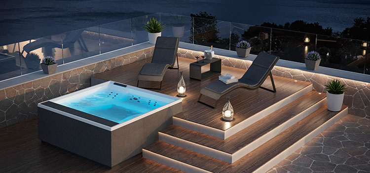Nueva colección de complementos y accesorios spa para el exterior