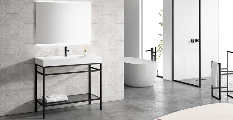 Material eco sostenible ideal para fabricar lavabos, bañeras o encimeras