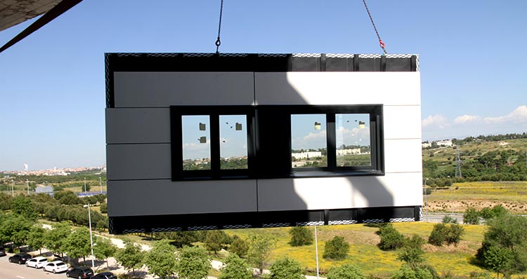 La nueva promoción de viviendas en El Cañaveral de Madrid incluirá la instalación de una fachada industrializada de madera