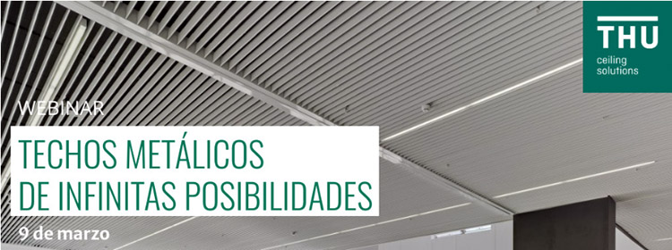 Techos metálicos de infinitas posibilidades en el próximo curso online para Latinoamérica