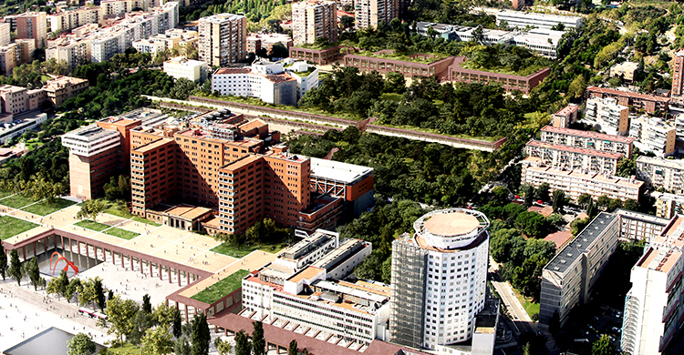 El recinto hospitalario Vall d´Hebron se transforma en una ciudad de investigación que incluye un gran parque para Barcelona