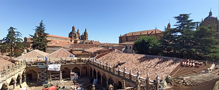 Rehabilitación energética de cubierta en las Escuelas Menores de la Universidad de Salamanca con el Sistema SIATE de Cubierta Onduline