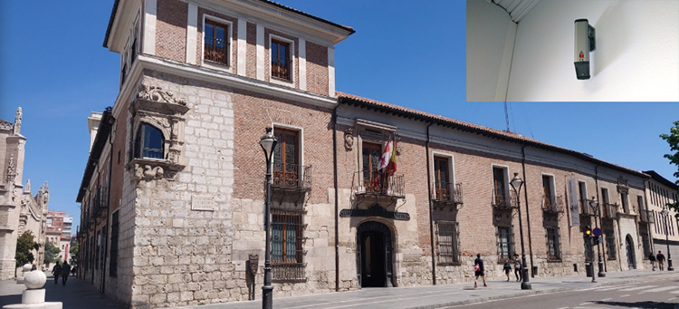 Solución a la humedad ascendente por capilaridad en el Palacio de Pimentel de Valladolid