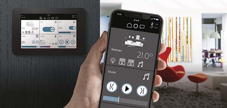 Smart Panel para el control total  de sistemas de automatización KNX