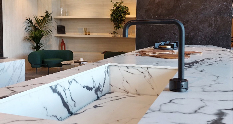 Neolith muestra en Sicam su colección The New Classtone, con superficies sostenibles