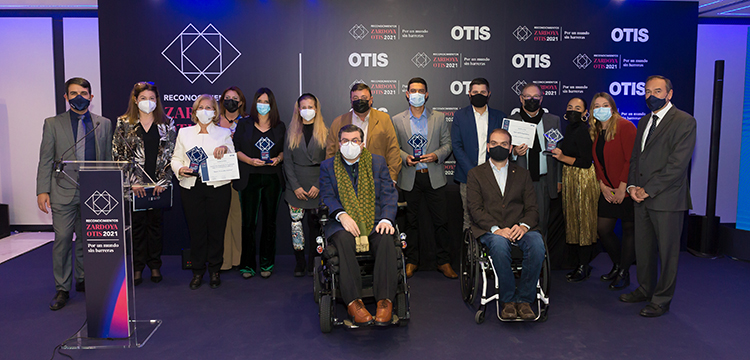 Entregados los premios “Zardoya Otis por un mundo sin barreras”