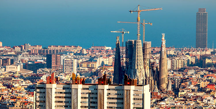 Los visados de vivienda aumentaron casi un 30% en el primer semestre en Barcelona 