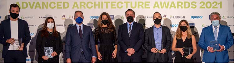 Premios en construcción industrializada, sostenibilidad y digitalización en la edificación en Rebuild