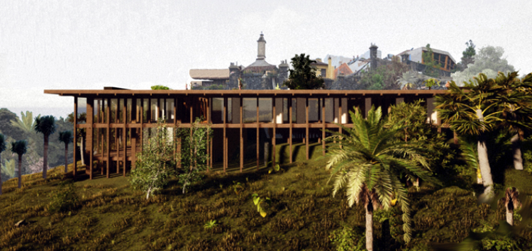 Margarida Freire, Rita Fernandes y Pedro Furtado de la Universidade do Porto, premio Pladur Arquitectura 2022