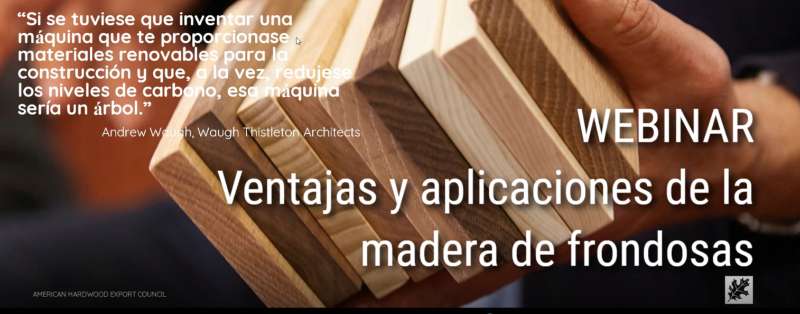 Las posibilidades de la madera de frondosas para la construcción en el curso online de AHEC