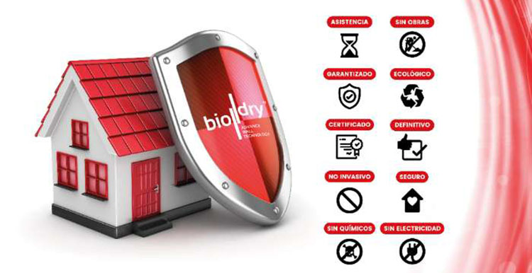 Biodry presenta un sistema para erradicar la humedad por capilaridad en un curso online