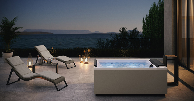 Colección de accesorios para espacios Outdoor Spa