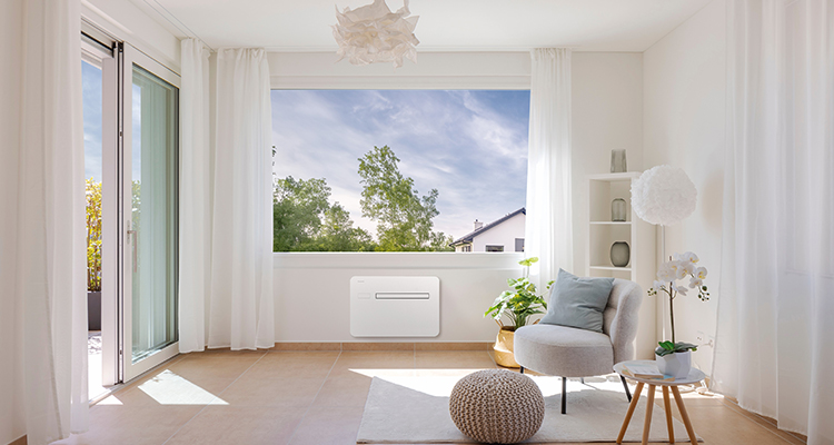 Aire acondicionado reduce el impacto visual al carecer de unidad exterior