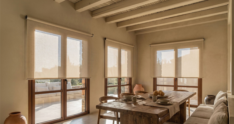 Cortinas enrollables para proyectos de interiorismo