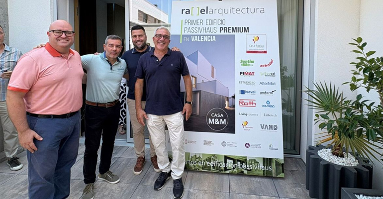 Casa M&M, primera vivienda con certificación Passivhaus Premium en la Comunitat Valenciana