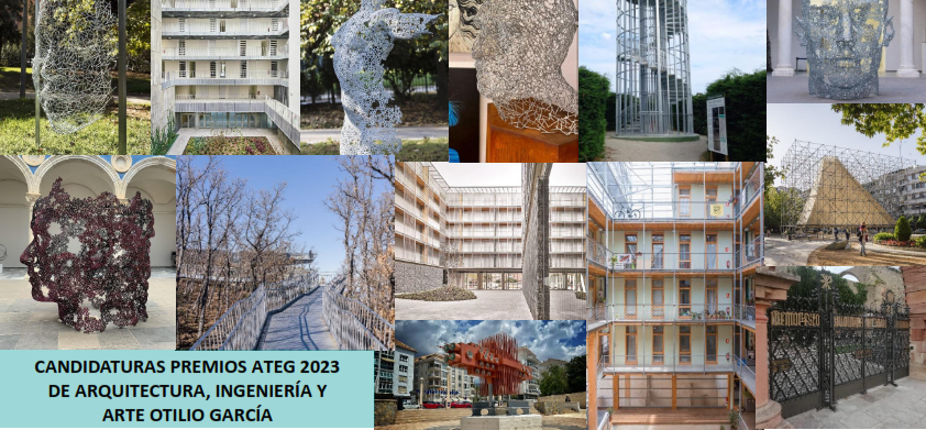 Diecisiste proyectos concurren a los Premios ATEG 2023 de Arquitectura, Ingeniería y Arte Otilio García