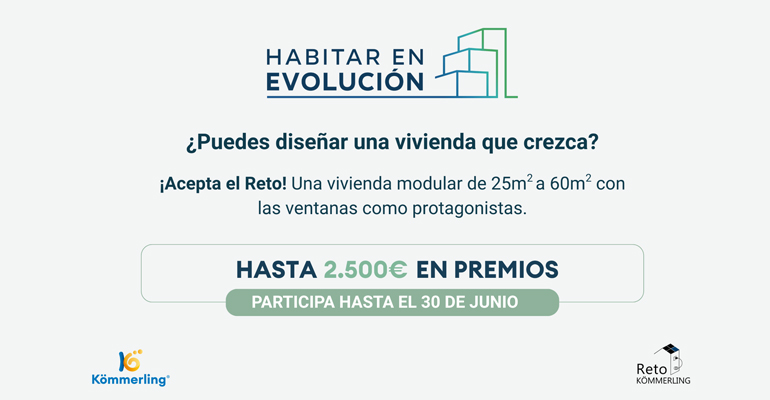Kömmerling impulsa un concurso nacional sobre vivienda modular para estudiantes de arquitectura