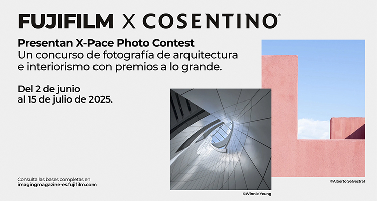 Fujifilm y Cosentino lanzan el X-PACE Photo Contest para promover la fotografía de arquitectura e interiorismo