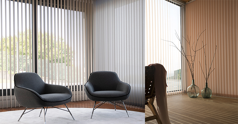 Cortinas verticales contract Bandalux 2 - DPArquitectura