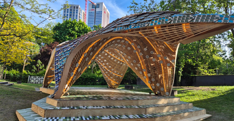 Emedec pabellon España Frankfurt - DPArquitectura