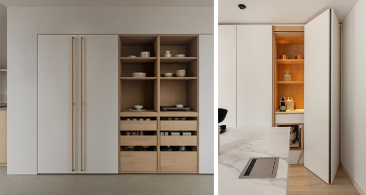 Equipamiento almacenamiento cocinas Rekker 3 - DPArquitectura