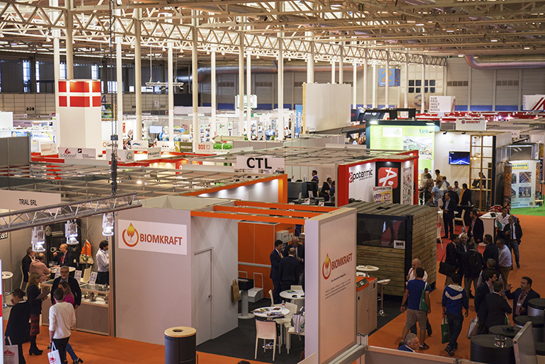Tecnología procedente de 24 países en Expobiomasa 2019