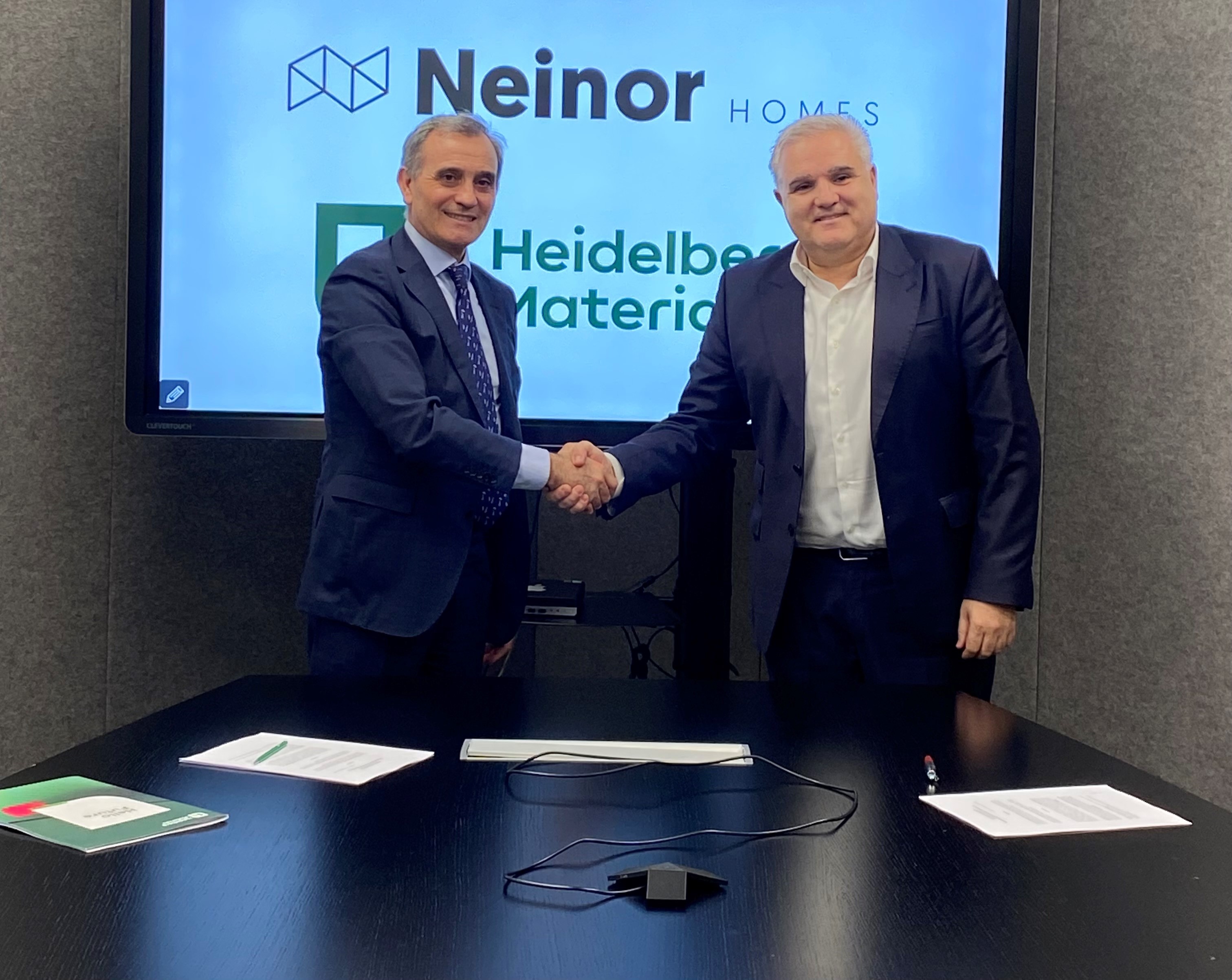 Neinor Homes y Heidelberg se alían para implantar hormigones bajos en carbono