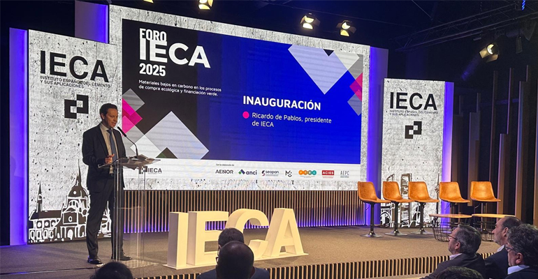 El Foro IECA 2025 reclama criterios unificados para incorporar materiales bajos en carbono en la contratación pública