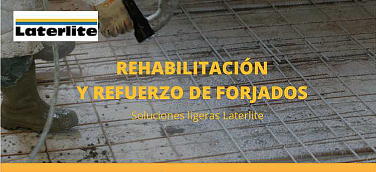 La rehabilitación y el refuerzo de forjados con soluciones ligeras en el curso online de Laterlite