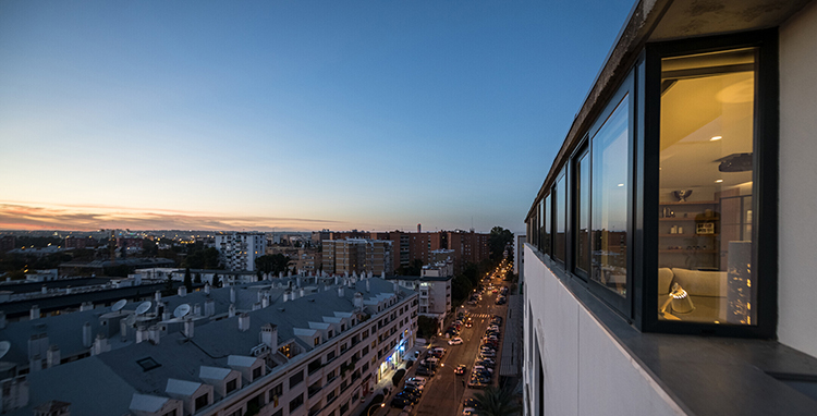 Vidrio laminado que aporta un aislamiento acústico superior a las ventanas