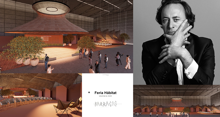 Tomás Alía firma el ´Hotel Hábitat 2025´ en Feria Hábitat València con una propuesta que reinterpreta la arquitectura popular valenciana