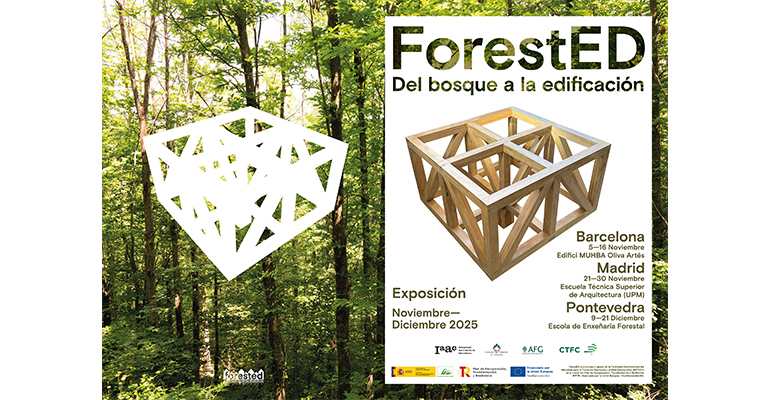 El IAAC presenta “ForestED – Del bosque a la edificación”, una investigación sobre el potencial de la madera local en la arquitectura contemporánea