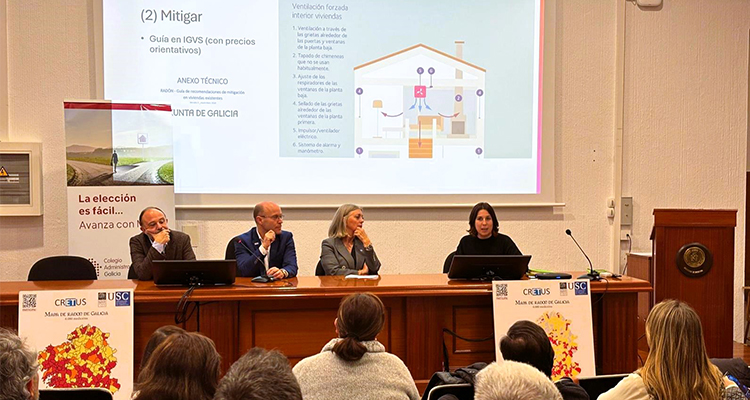 El Laboratorio de Radón de Galicia, el Colegio de Administradores de Fincas de Galicia y Murprotec abordan la problemática del radón en la región 