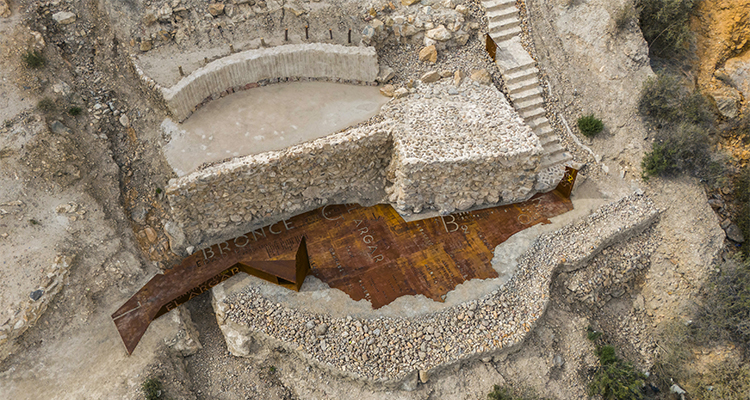 Arquitectura museográfica para la conservación del yacimiento “Laderas del Castillo” en Callosa de Segura