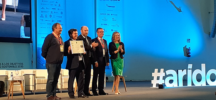 LafargeHolcim, premiada por su proyecto de rehabilitación de la cantera La Chanta