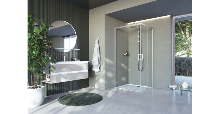 Novellini mampara ducha Click 2 - DPArquitectura
